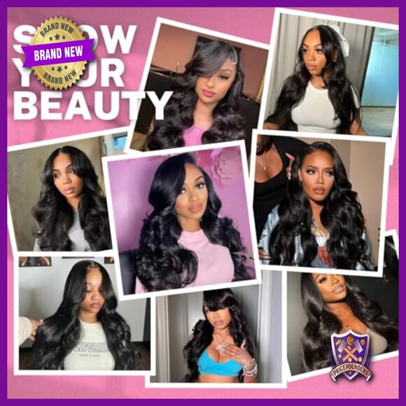 20 Inch Human Hair Body Wave Extensions 3 Bundles Sew In Thick